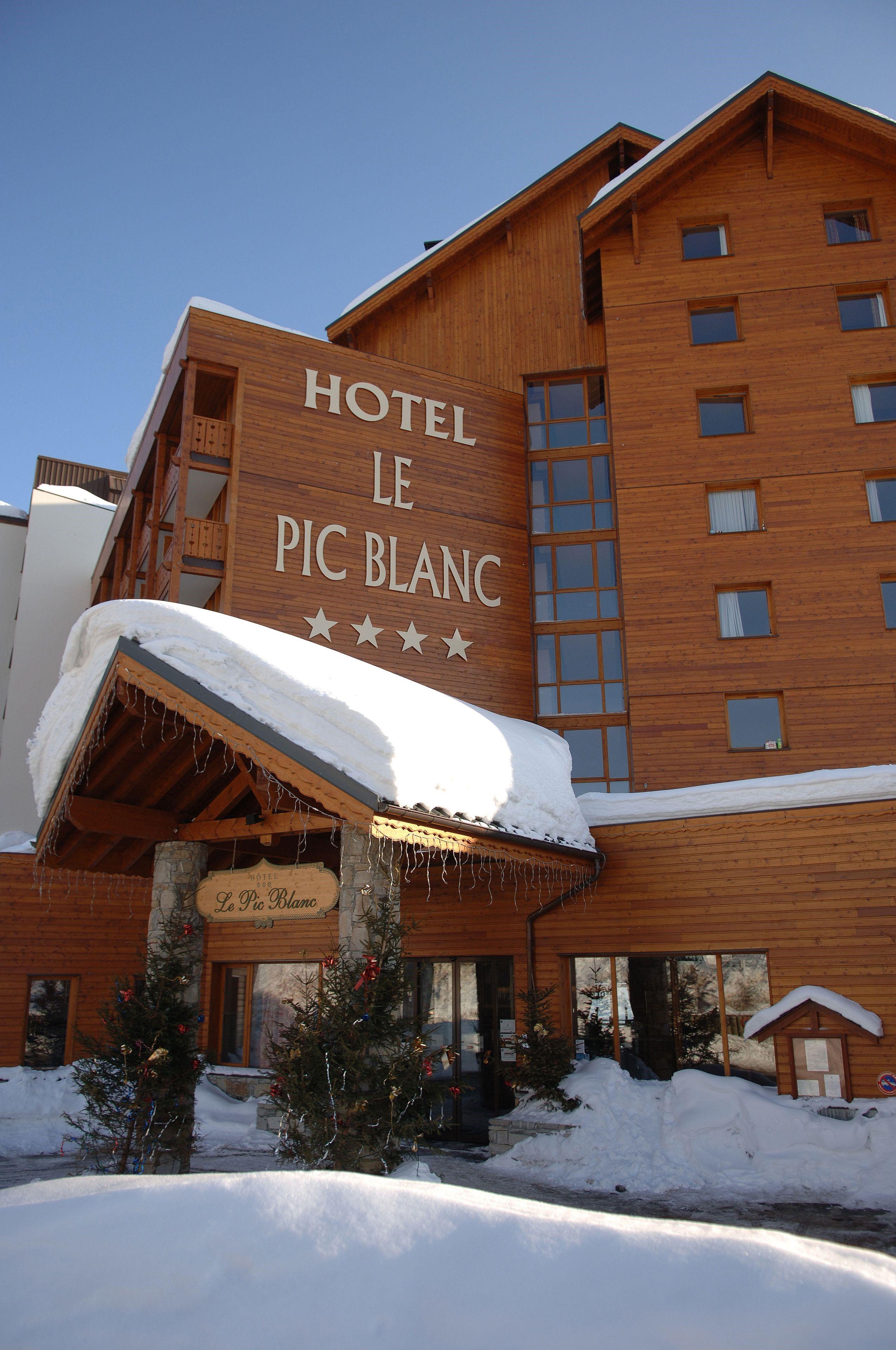 Le Pic Blanc Otel Alpe d'Huez Dış mekan fotoğraf