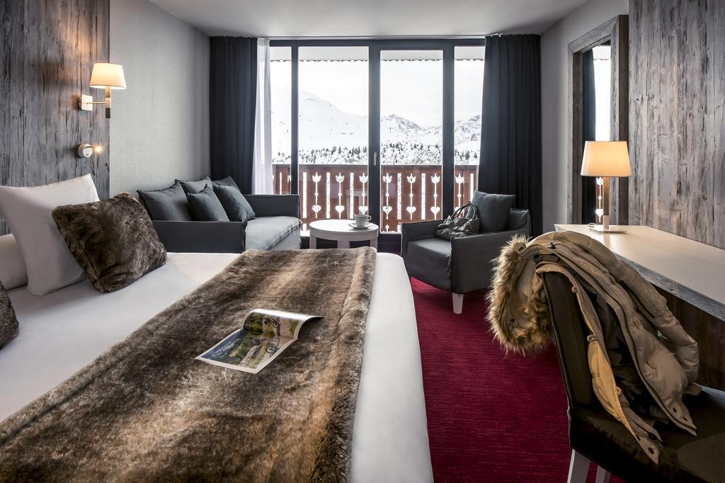 Le Pic Blanc Otel Alpe d'Huez Oda fotoğraf